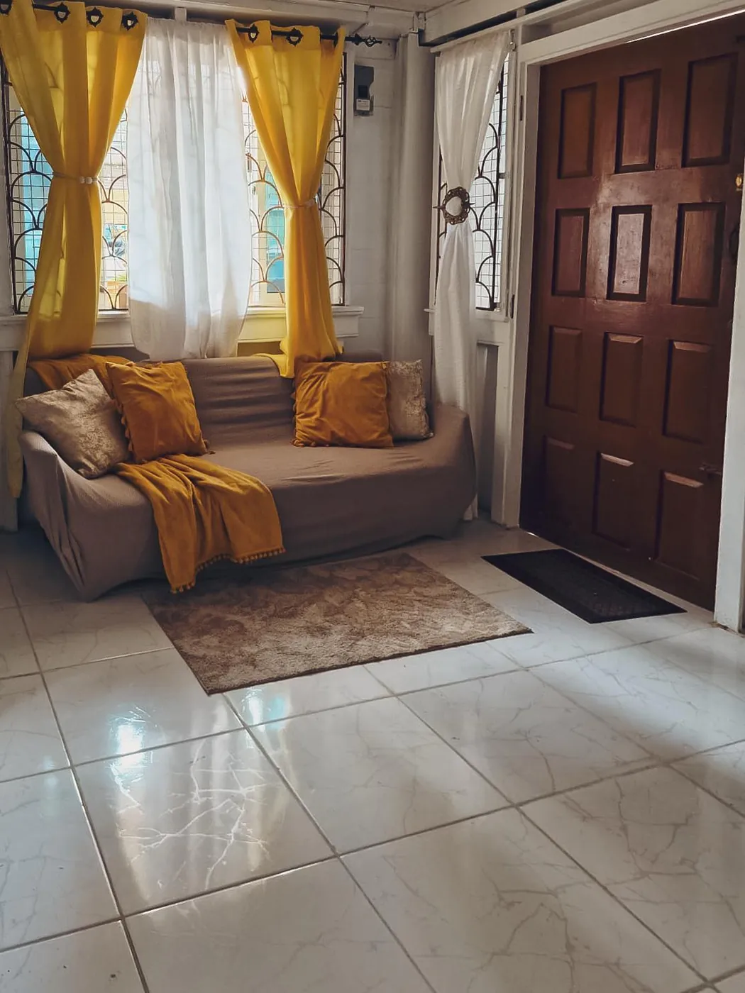 Queenstown Haven sofa and natural light